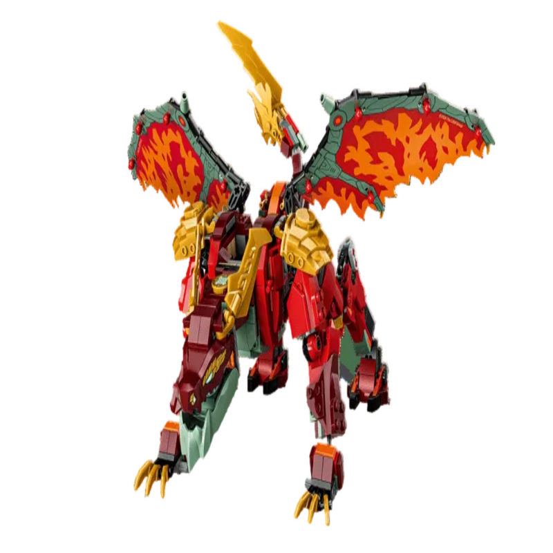 Lego 71868 Ninjago Wyldfyre's Transforming Dragon Mech (821 pcs)