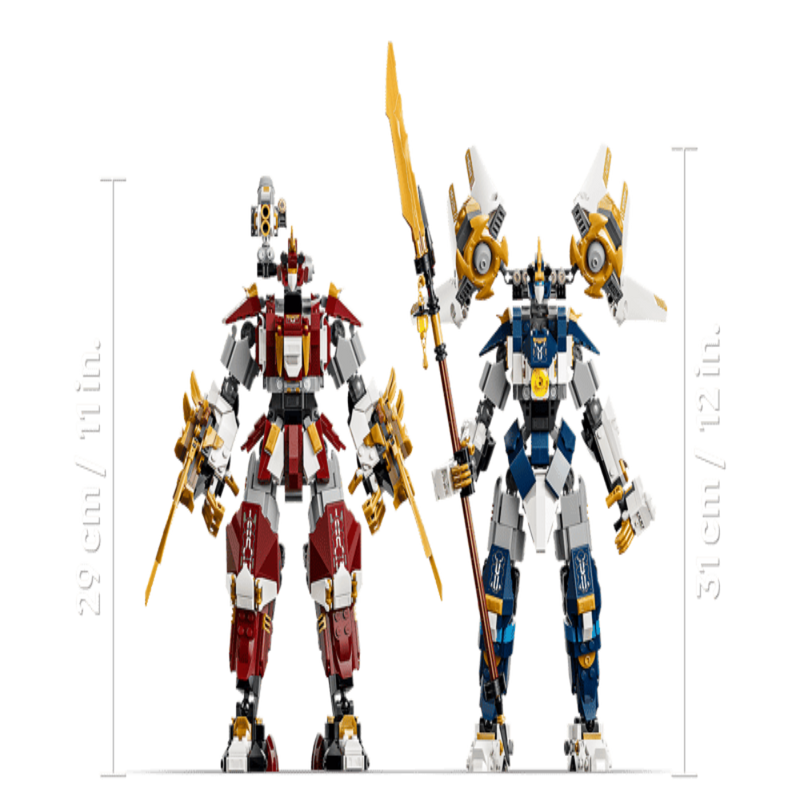 Lego 71870 Ninjago The Twin Titan Mechs (1707 pcs)