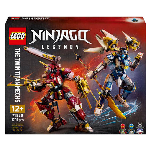 Lego 71870 Ninjago The Twin Titan Mechs (1707 pcs)