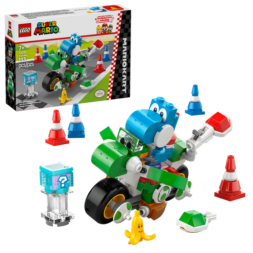 Lego 72031 Super Mario Mario Kart – Yoshi Bike (133 Pieces)-Construction-LEGO-Toycra
