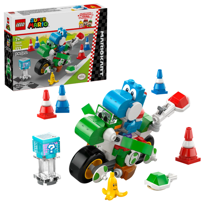 Lego 72031 Super Mario Mario Kart – Yoshi Bike (133 Pieces)-Construction-LEGO-Toycra