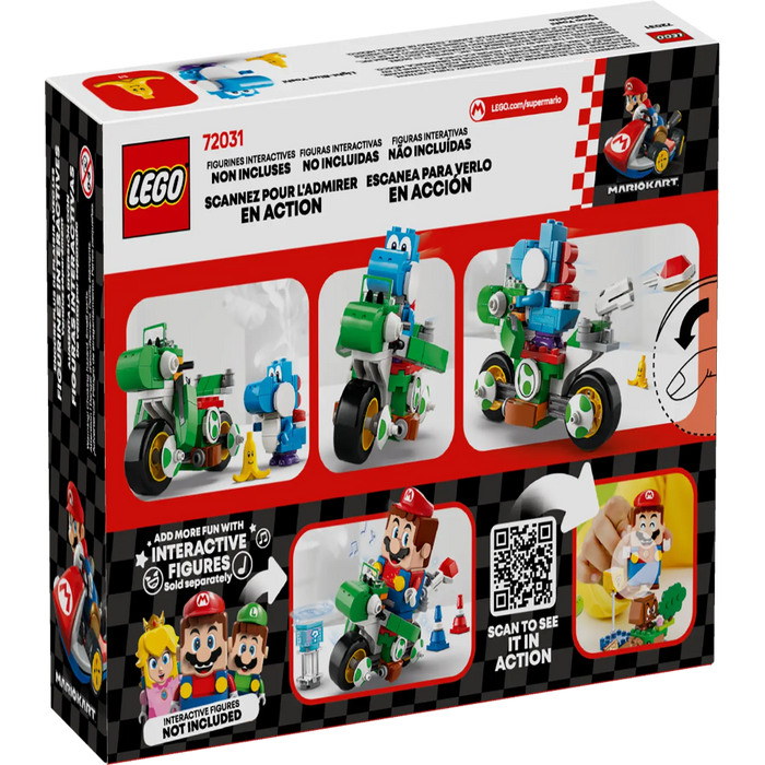 Lego 72031 Super Mario Mario Kart – Yoshi Bike (133 Pieces)-Construction-LEGO-Toycra