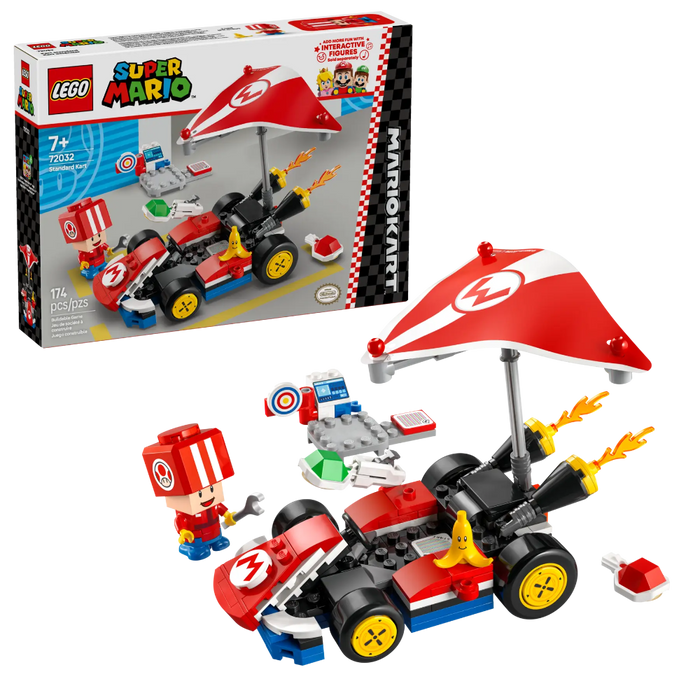 Lego 72032 Super Mario Mario Kart – Standard Kart (174 Pieces)-Construction-LEGO-Toycra
