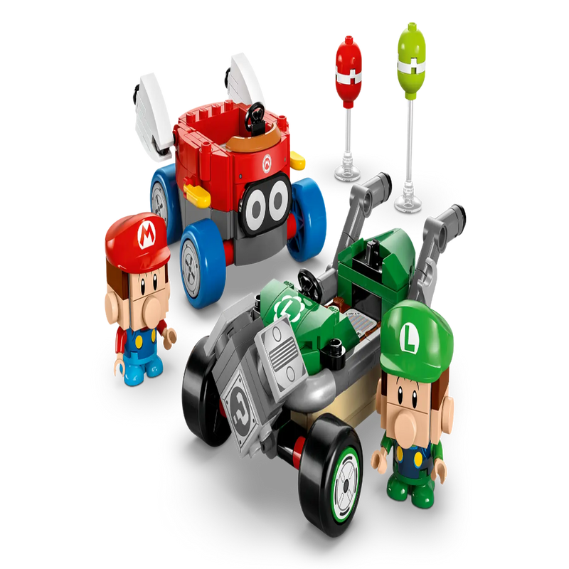 Lego 72034 Super Mario Mario Kart – Baby Mario Vs. Baby Luigi (321 Pieces)