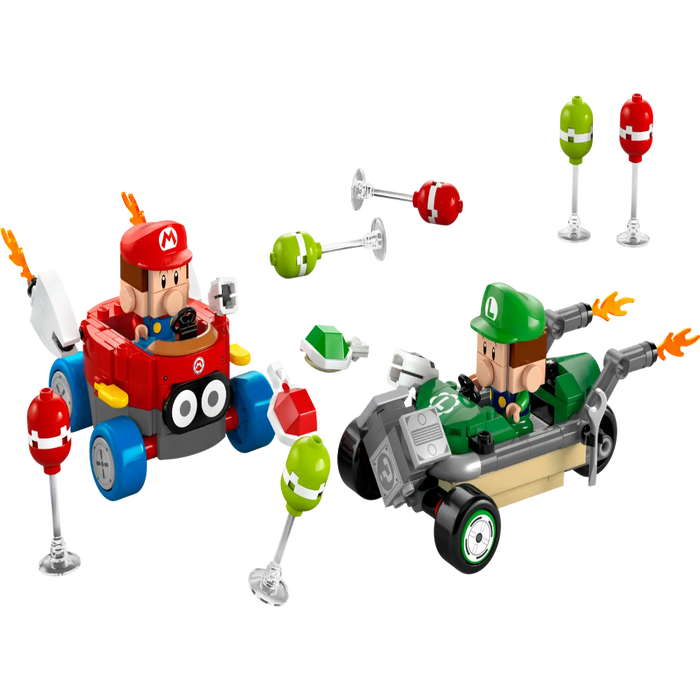 Lego 72034 Super Mario Mario Kart – Baby Mario Vs. Baby Luigi (321 Pieces)-Construction-LEGO-Toycra