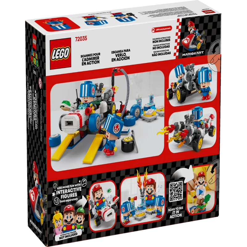 Lego 72035 Super Mario Mario Kart – Toad's Garage (390 Pieces)