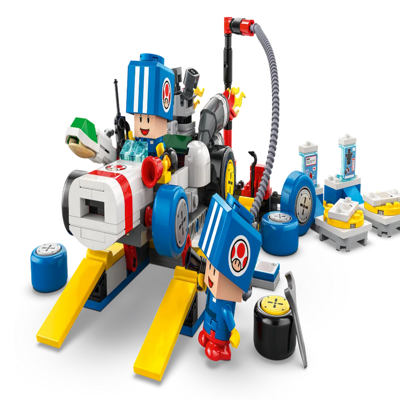 Lego 72035 Super Mario Mario Kart – Toad's Garage (390 Pieces)