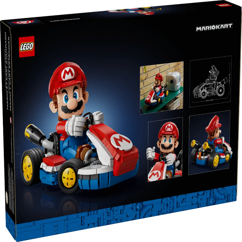 Lego 72037 Super Mario Mario Kart – Mario & Standard Kart (1972 Pieces)