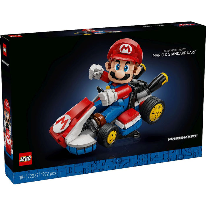 Lego 72037 Super Mario Mario Kart – Mario & Standard Kart (1972 Pieces)-Construction-LEGO-Toycra
