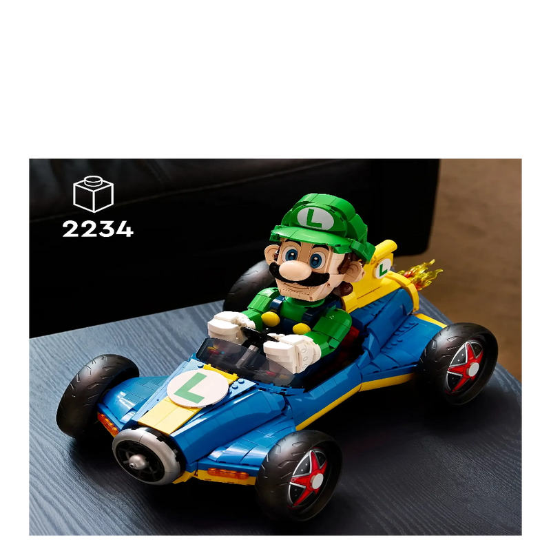Lego 72050 Super Mario Mario Kart – Luigi & Mach 8 (2234 Pieces)