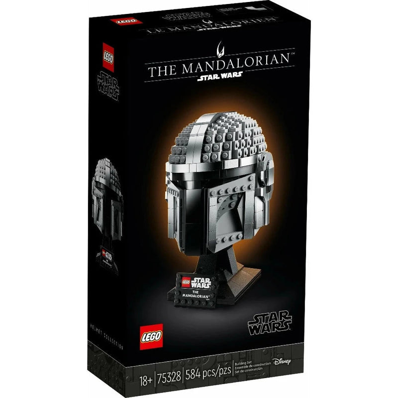 Lego 75328 Star Wars The Mandalorian Helmet - 584 Pieces