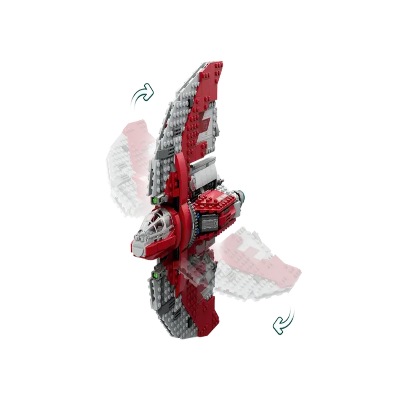 Lego 75362 Star Wars Ahsoka Tano's T-6 Jedi Shuttle - 601 Pieces-Construction-LEGO-Toycra