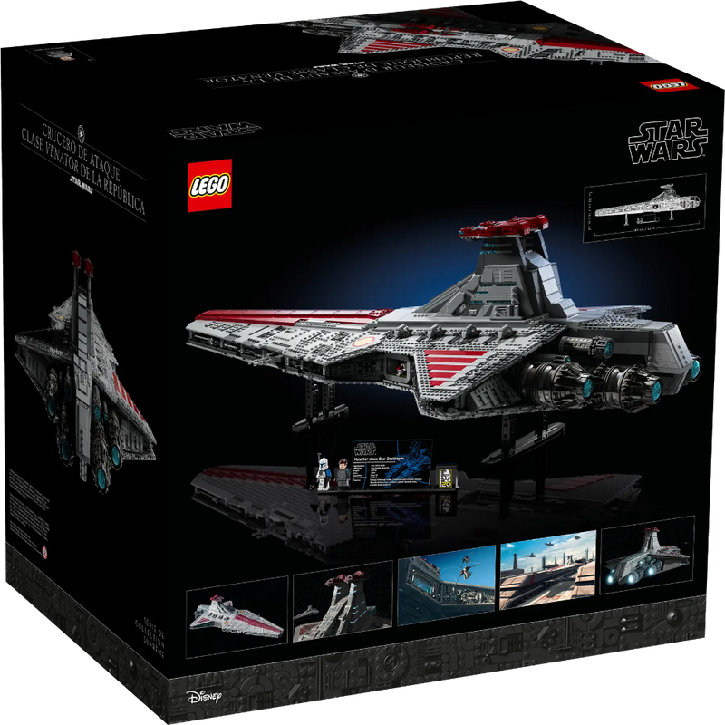 Lego 75367 Star Wars Venator-Class Republic Attack Cruiser (5374 Pieces)