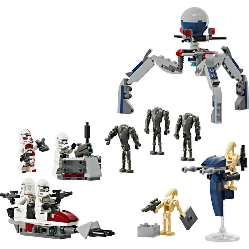 Lego 75372 Star Wars Clone Trooper & Battle Droid Battle Pack (215 Pieces)