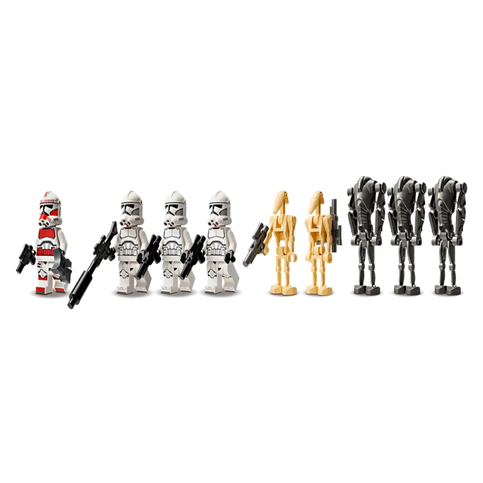 Lego 75372 Star Wars Clone Trooper & Battle Droid Battle Pack (215 Pieces)-Construction-LEGO-Toycra