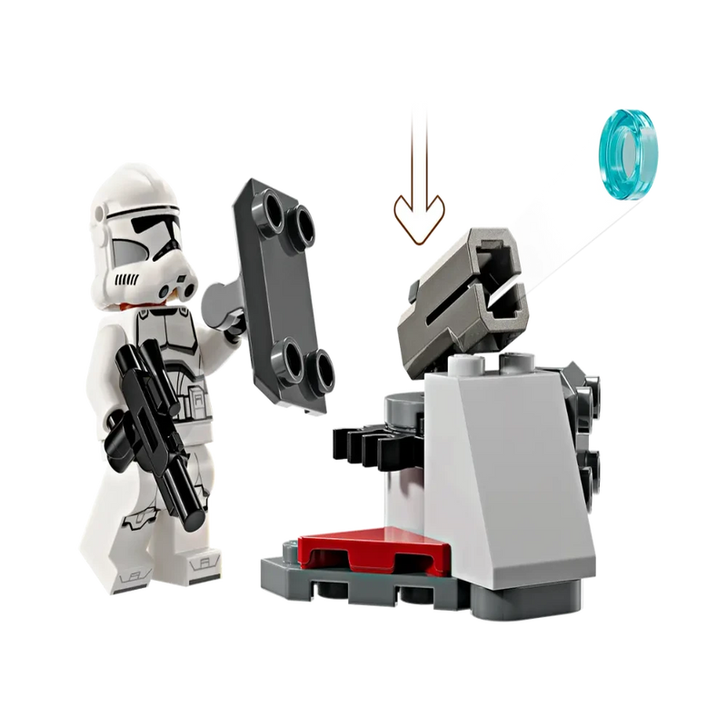 Lego 75372 Star Wars Clone Trooper & Battle Droid Battle Pack (215 Pieces)