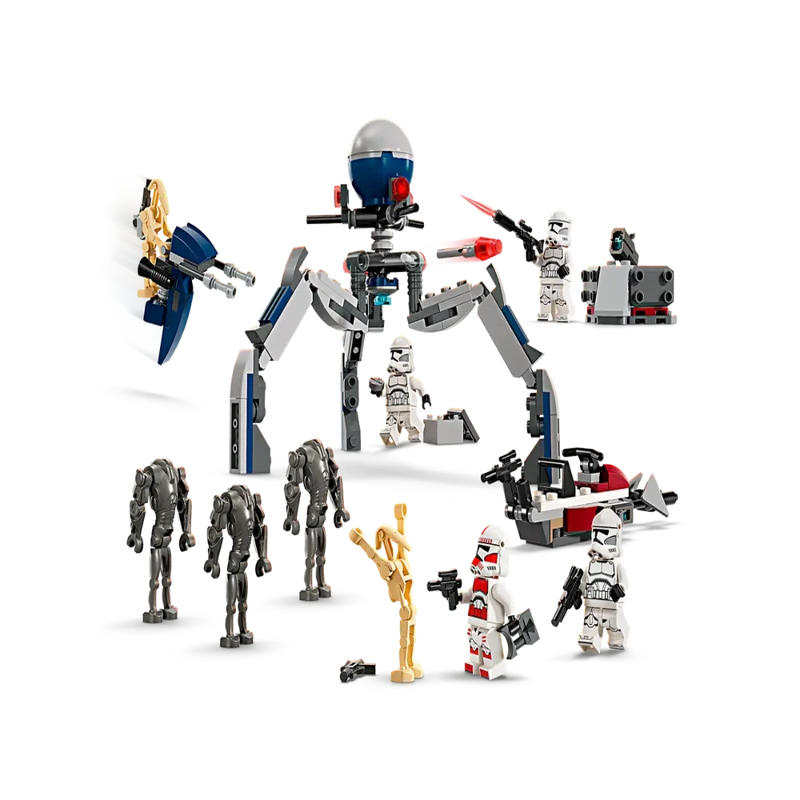 Lego 75372 Star Wars Clone Trooper & Battle Droid Battle Pack (215 Pieces)