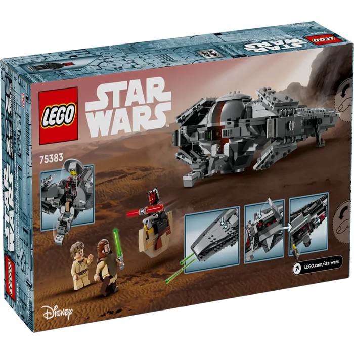 Lego 75383 Star Wars Darth Maul's Sith Infiltrator (640 Pieces)-Construction-LEGO-Toycra