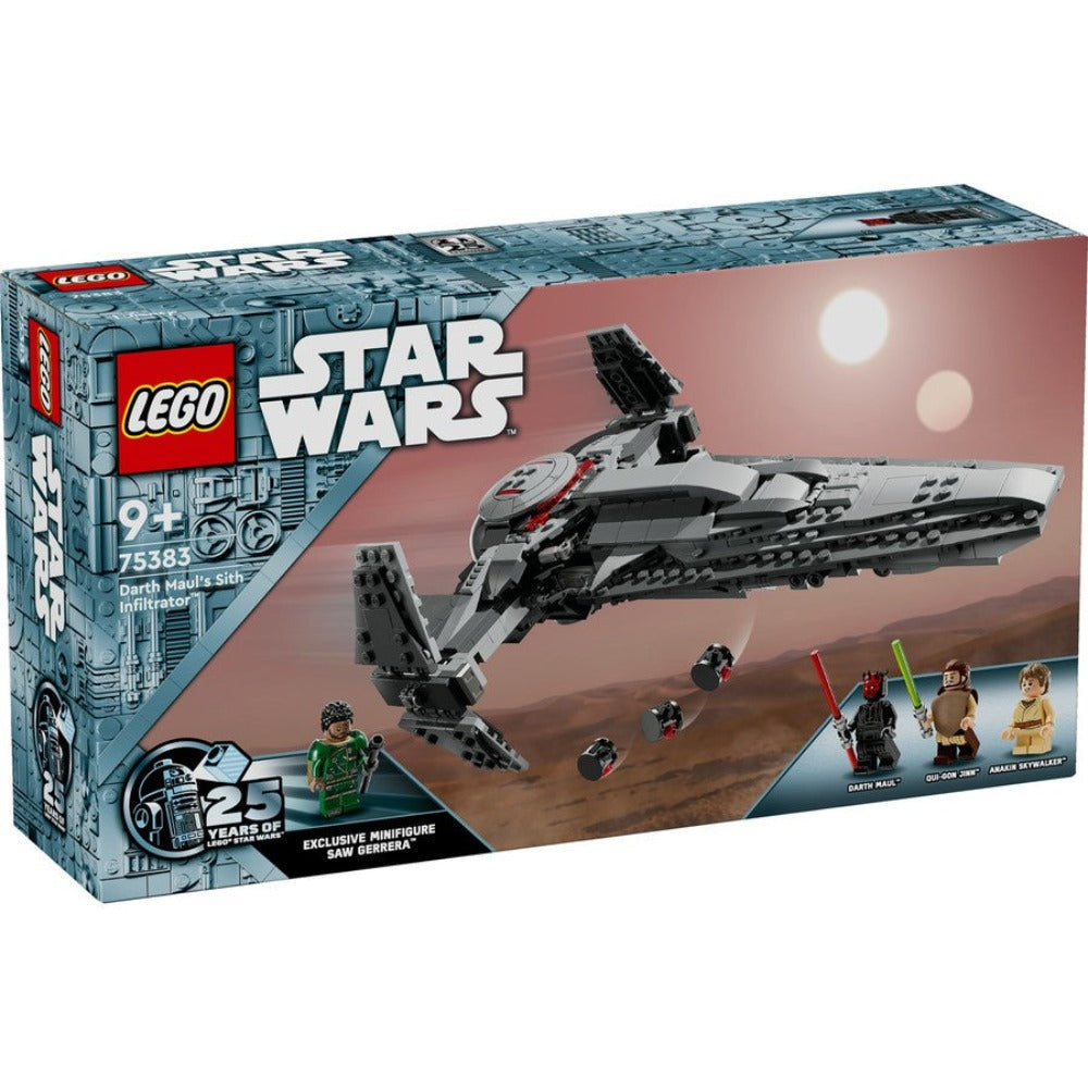 Lego 75383 Star Wars Darth Maul's Sith Infiltrator (640 Pieces) — Toycra