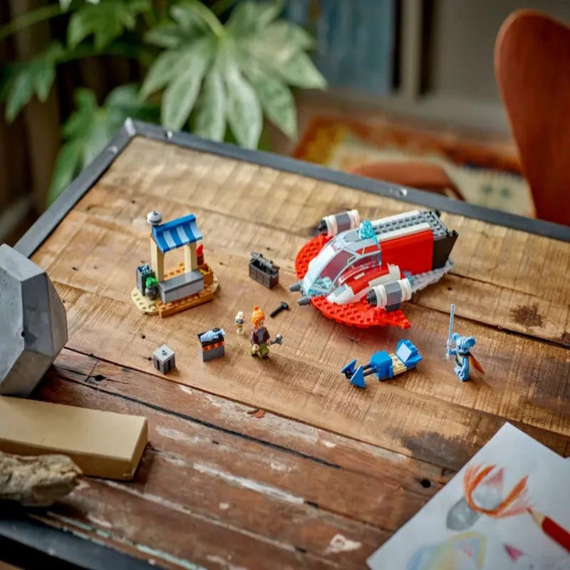 Lego 75384 Star Wars The Crimson Firehawk - 136 Pieces-Construction-LEGO-Toycra