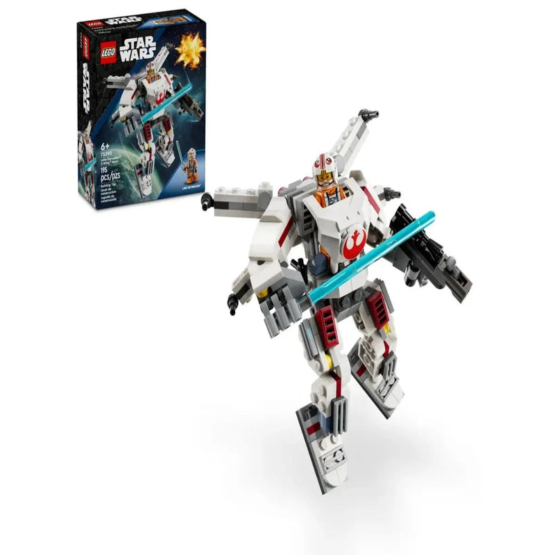 Lego 75390 Star Wars Luke Skywalker X-Wing Mech (195 Pieces)