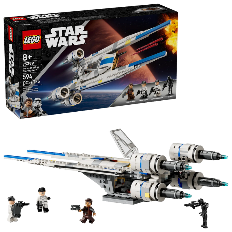 Lego 75399 Star Wars Rebel U-Wing Starfighter (594 Pieces)