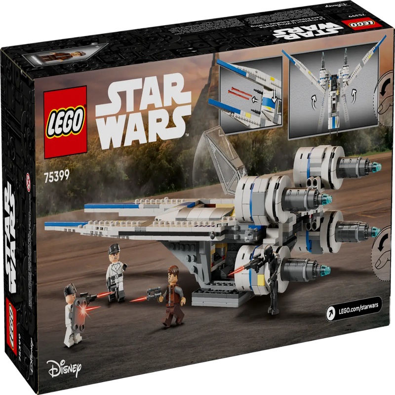 Lego 75399 Star Wars Rebel U-Wing Starfighter (594 Pieces)