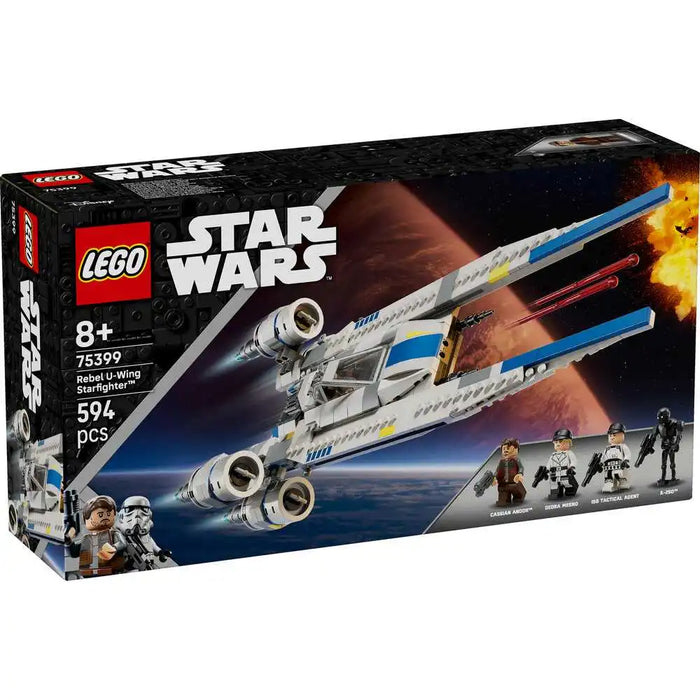 Lego 75399 Star Wars Rebel U-Wing Starfighter (594 Pieces)-Construction-LEGO-Toycra