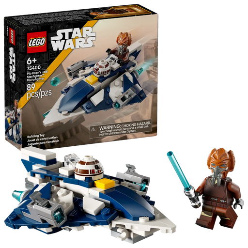 Lego 75400 Star Wars Plo Koon's Jedi Starfighter Microfighter (89 Pieces)-Construction-LEGO-Toycra