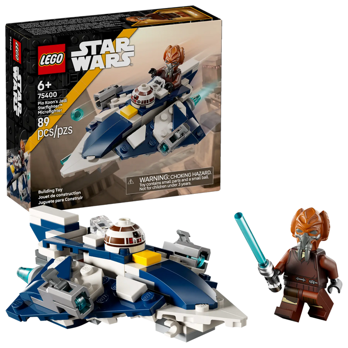Lego 75400 Star Wars Plo Koon's Jedi Starfighter Microfighter (89 Pieces)-Construction-LEGO-Toycra
