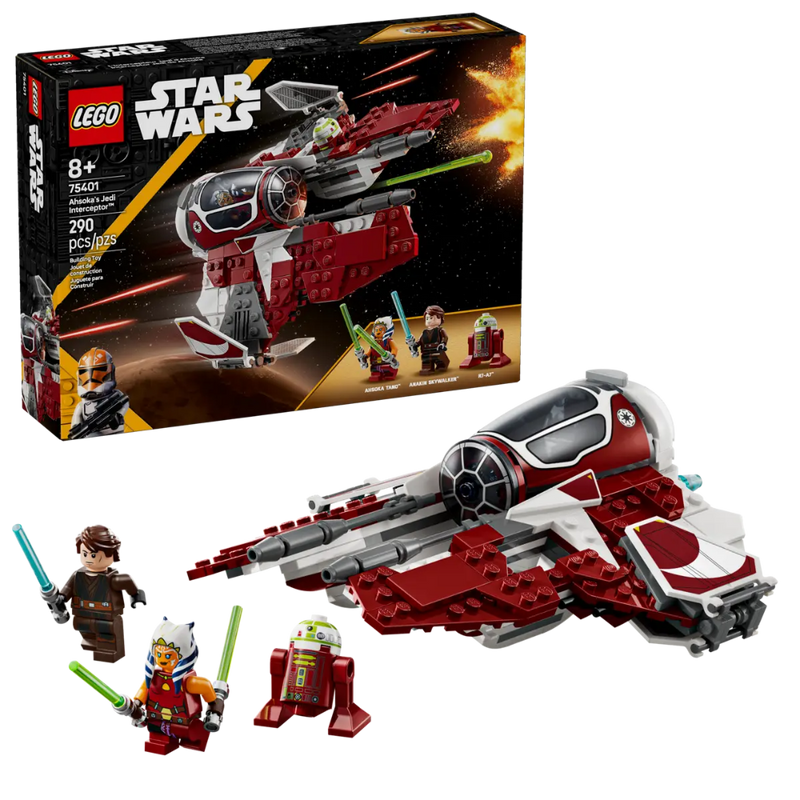 Lego 75401 Star Wars Ahsoka's Jedi Interceptor ( 290 Pieces )