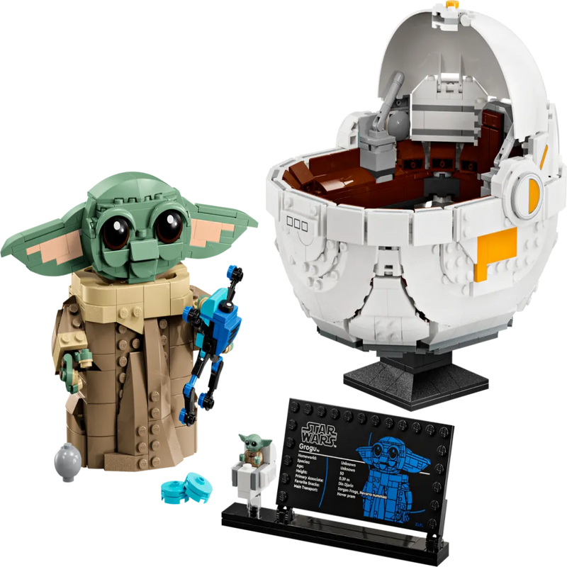 Lego 75403 Star Wars Grogu with Hover Pram (1048 Pieces)