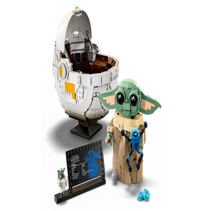 Lego 75403 Star Wars Grogu with Hover Pram (1048 Pieces)-Construction-LEGO-Toycra