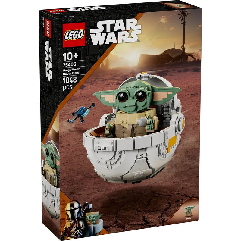 Lego 75403 Star Wars Grogu with Hover Pram (1048 Pieces)