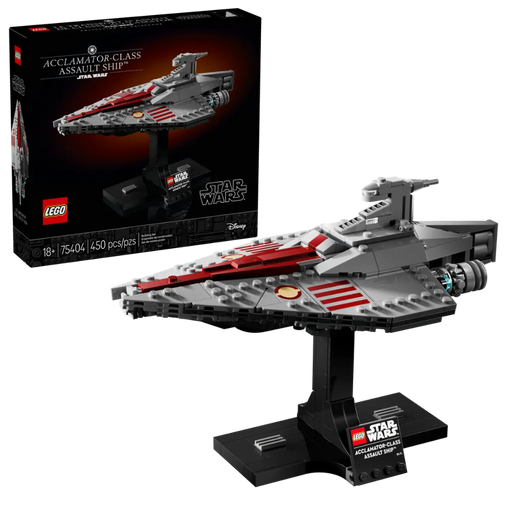 Lego 75404 Star Wars Acclamator-Class Assault Ship (450 Pieces)-Construction-LEGO-Toycra