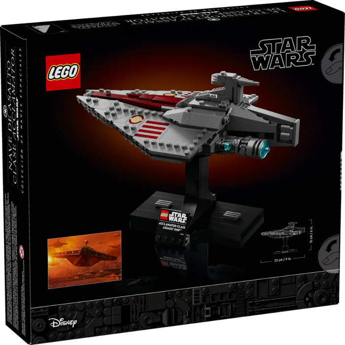 Lego 75404 Star Wars Acclamator-Class Assault Ship (450 Pieces)-Construction-LEGO-Toycra