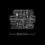 Lego 75407 Star Wars Brick-Built Star Wars Logo ( 700 Pieces)