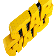 Lego 75407 Star Wars Brick-Built Star Wars Logo ( 700 Pieces)