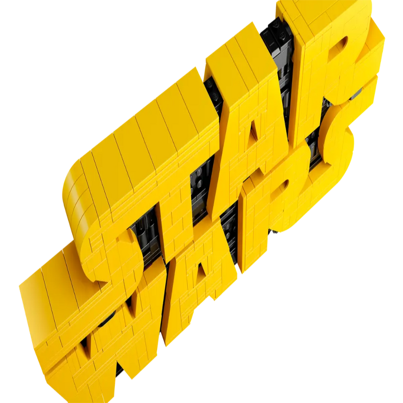 Lego 75407 Star Wars Brick-Built Star Wars Logo ( 700 Pieces)