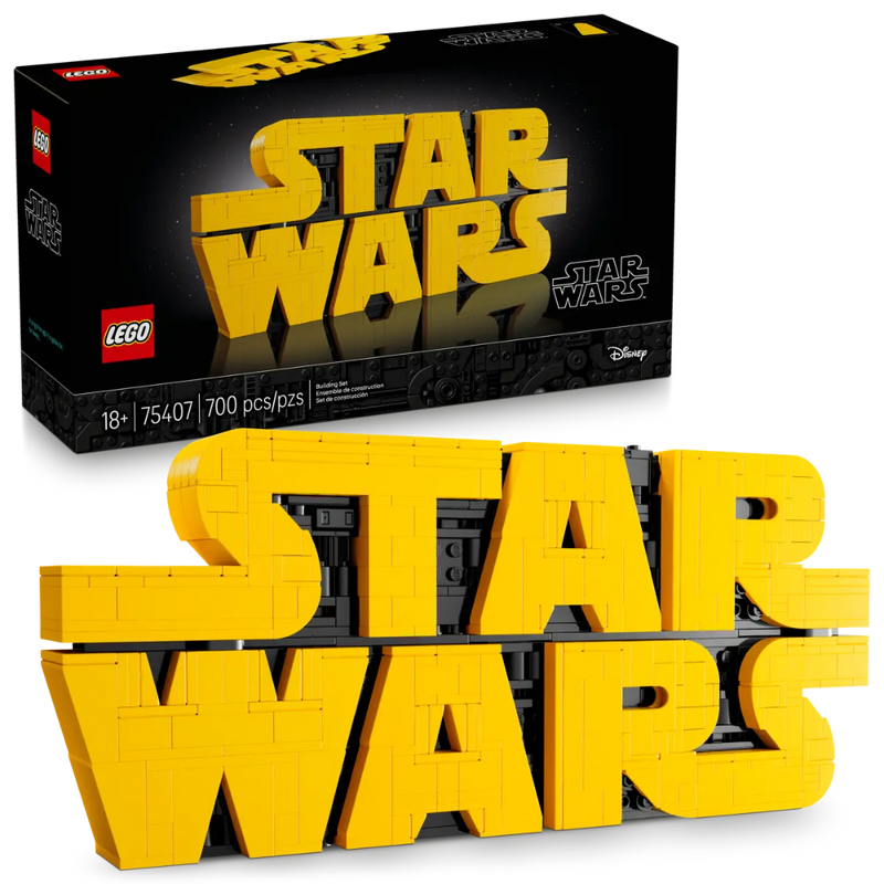 Lego 75407 Star Wars Brick-Built Star Wars Logo ( 700 Pieces)