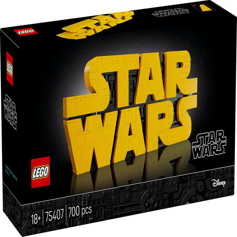 Lego 75407 Star Wars Brick-Built Star Wars Logo ( 700 Pieces)