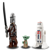 Lego 75410 Star Wars Mando and Grogu's N-1 Starfighter (92 Pieces)