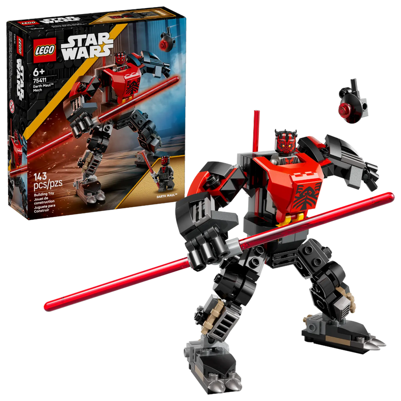Lego 75411 Star Wars Darth Maul Mech (143 Pieces)