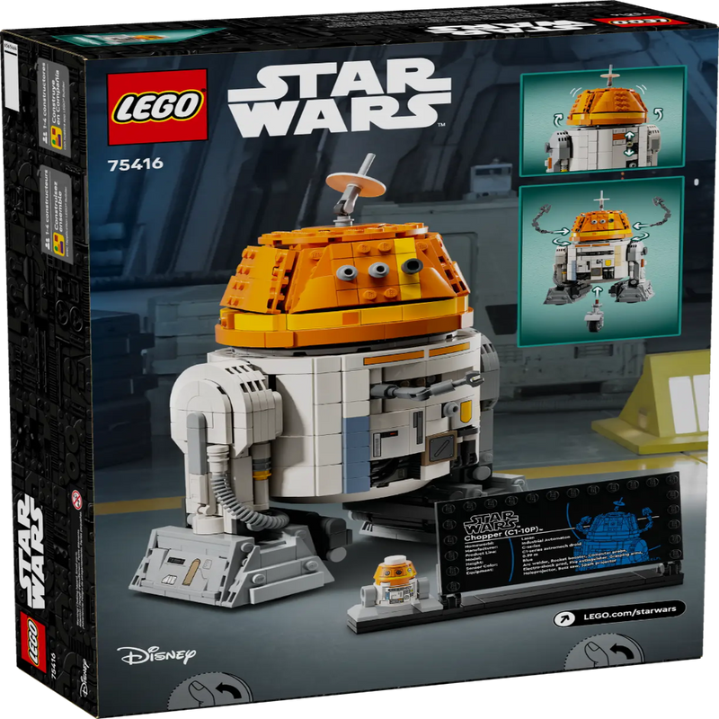 Lego 75416 Star Wars Chopper (C1-10P) Astromech Droid (1039 Pieces)