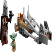 Lego 75436 Star Wars The Mandalorian & Grogu's Speeder Bike (58 Pieces)