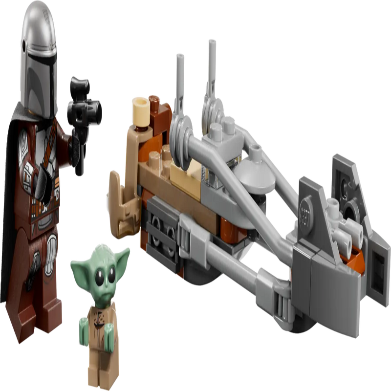 Lego 75436 Star Wars The Mandalorian & Grogu's Speeder Bike (58 Pieces)