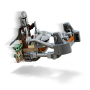 Lego 75436 Star Wars The Mandalorian & Grogu's Speeder Bike (58 Pieces)