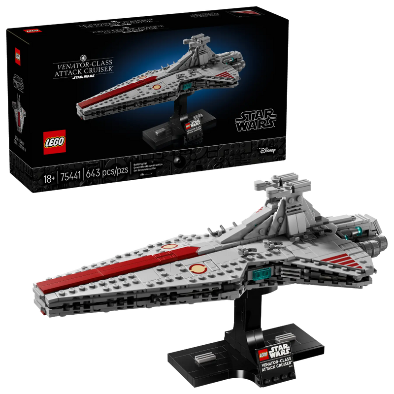 Lego 75441 Star Wars Venator-Class Attack Cruiser (643 Pieces)