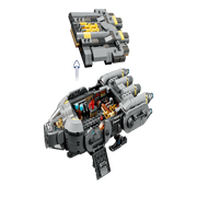 Lego 75445 Star Wars Anzellan Starship (701 Pieces)