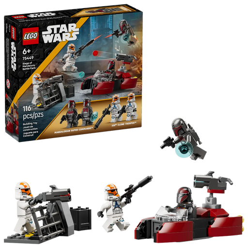 Lego 75449 Star Wars Siege Of Mandalore Battle Pack (116 Pieces)-Construction-LEGO-Toycra